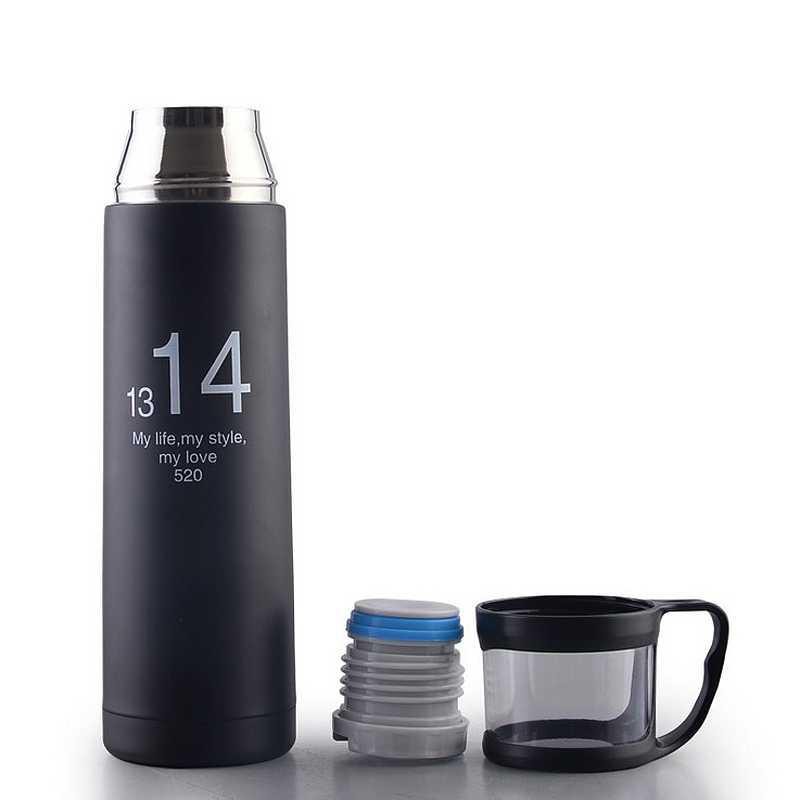 OneTwoCups Botol Minum Thermos with Cup Head 500ml - SUS304 ( Al-Yusi )