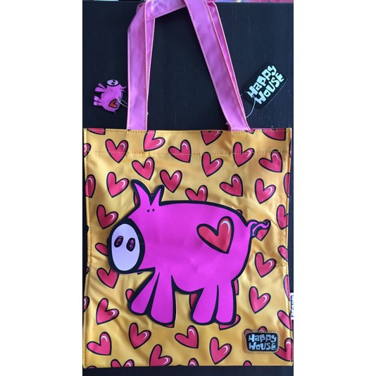 Tas Happy House - 30 X 26 X 10 Cm - ORIGINAL