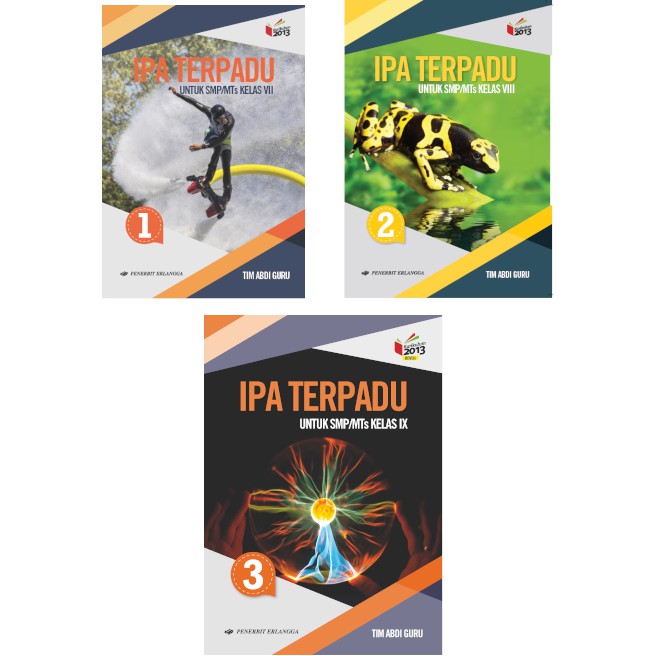 Buku IPA Terpadu Kelas 7 - 9 | Penerbit Erlangga