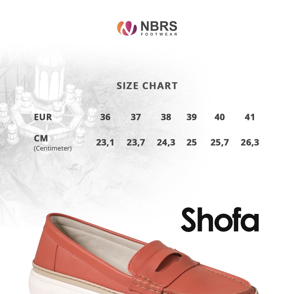 NBRS Footwear Shofa Bahan Tekstil Sepatu Slip On Wanita Casual Outfit by NBRS bisa COD