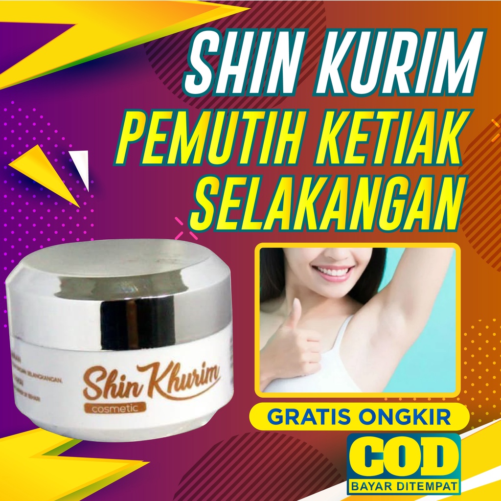 Jual Cream Pemutih Pencerah Ketiak Selangkangan Ampuh BPOM Shin Kurim ...