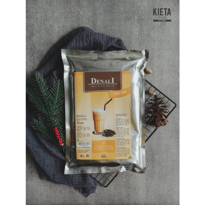 

1 PACK DENALI POWDER THAI TEA