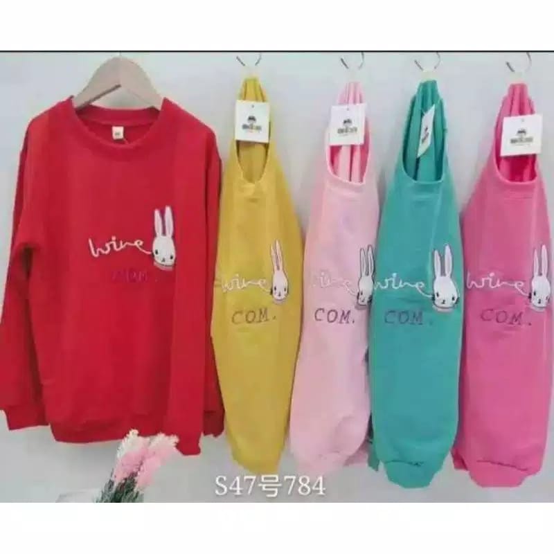 SWEATER ANAK 5 - 10 TAHUN / Baju Anak Import tangan panjang // Kaos Anak Perempuan Lengan Panjang