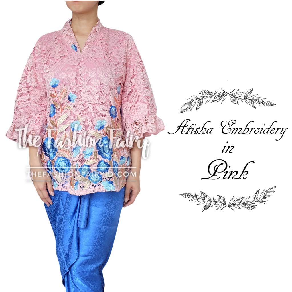 BLOUSE BRUKAT ATISHA EMBROIDERY