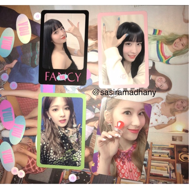 TWICE FANCY PHOTOCARD (MOMO, JEONGYEON, SANA)
