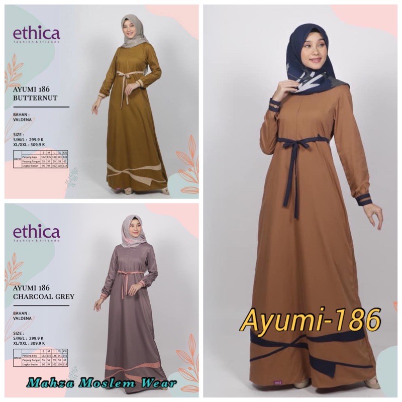AYUMI 186 || GAMIS DAILY ORIGINAL ETHICA