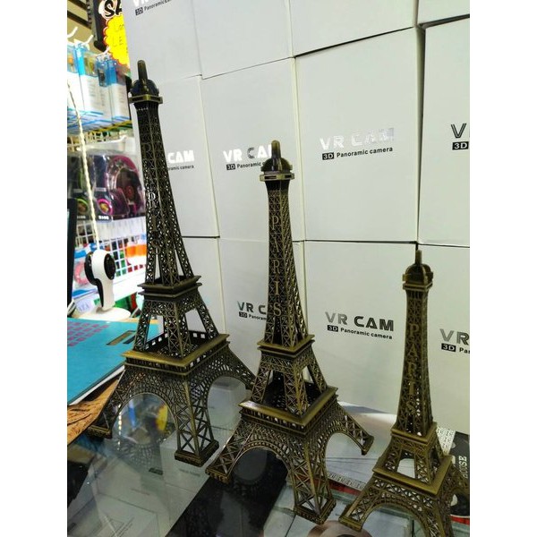 Pajangan Miniatur Menara Eifel - 18cm Eiffel Tower - Paris- Prancis