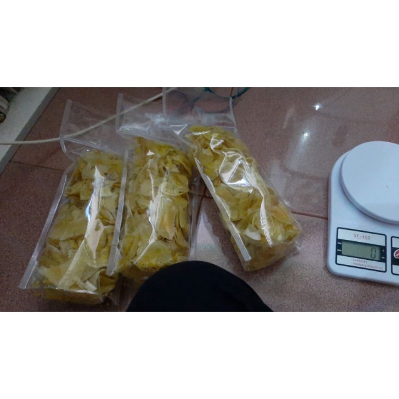 kripik pisang kepok asin ½kg