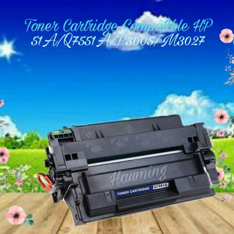 Toner Cartridge Compatible HP 51A Q7551A M3027 M3035 P3005dn M3027x M3035xs P3005n P3005dn P3005x