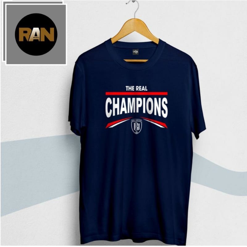 KAOS THE REAL CHAMPIONS BALI UNITED KATUN COMBAD 30S