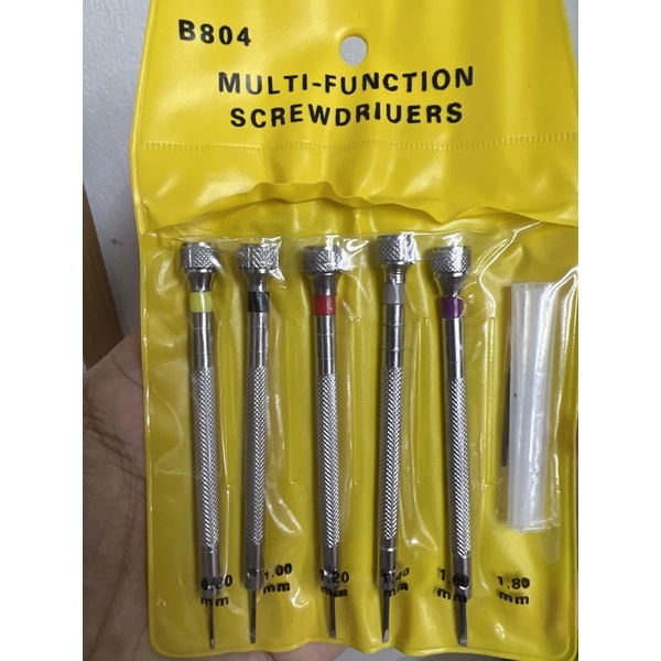 Screwdrivers 1 set isi 5 pcs