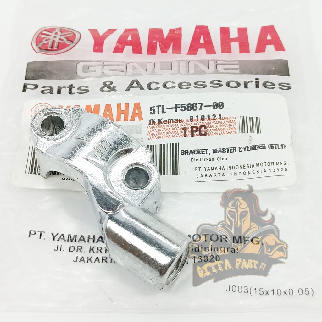 HOLDER DUDUKAN SPION KANAN YAMAHA 5TL KUALITAS ASLI ORIGINAL YAMAHA YGP PRESISI BAHAN BERKUALITAS TIDAK MUDAH PATAH DAN AWET JUPITER Z JUPITER MX JUPITER MX 135 VEGA R NEW VEGA ZR MIO MIO J MIO M3 XEON XEOPN RC SOUL GT DAN LAIN LAIN