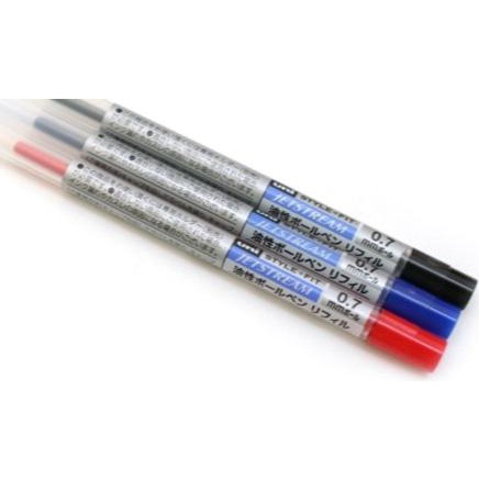 

➷ Uni StyleFit Ballpoint Multi Pen Ink Cartridge 0.7mm - Black/Blue/Red - Hitam ✲