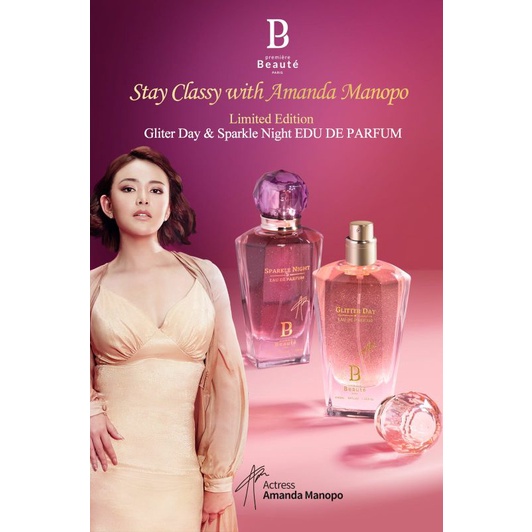 Premiere Beaute X Amanda Manopo Parfum Limited Box GLITTER DAY/SPARKLE NIGHT