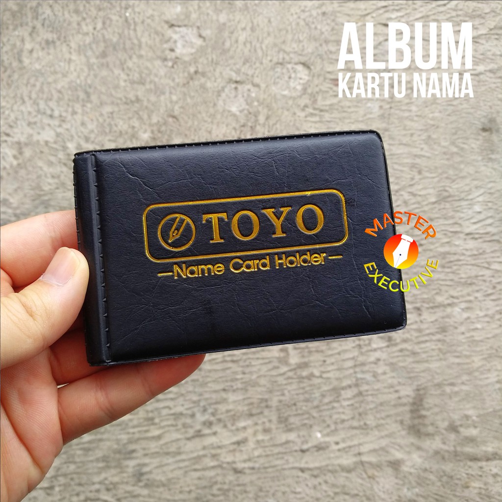 Toyo Dompet / Album Kartu Nama 1 Sisi / Name Card Holder NC-1S