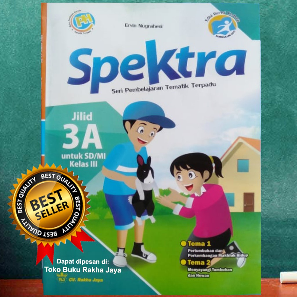 Spektra Tematik Terpadu Kelas 3 Jilid A : Terdiri dari tema 1 dan 2