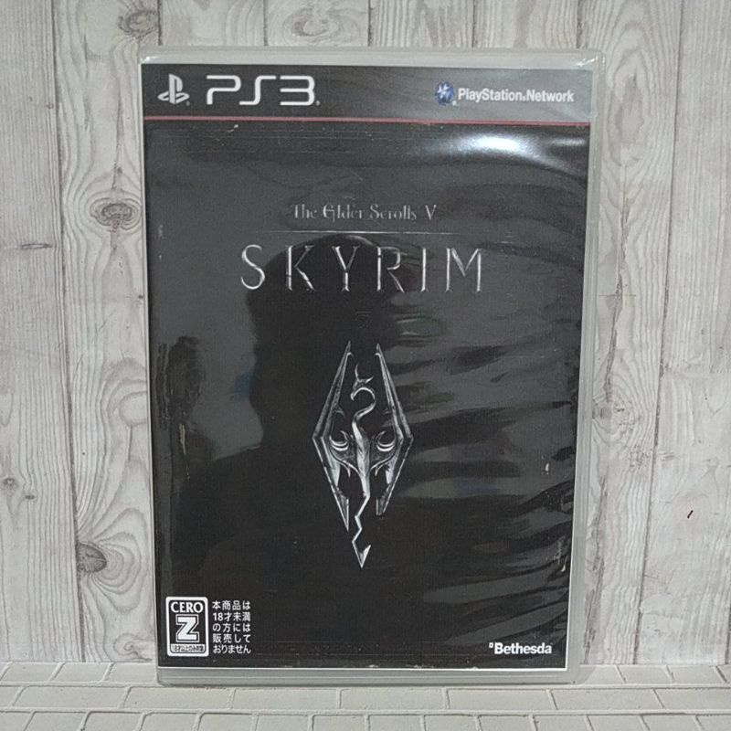 BD  KASET ORIGINAL PS3 The Elder Scroll V Skyrim Jpn Bahasa Jepang