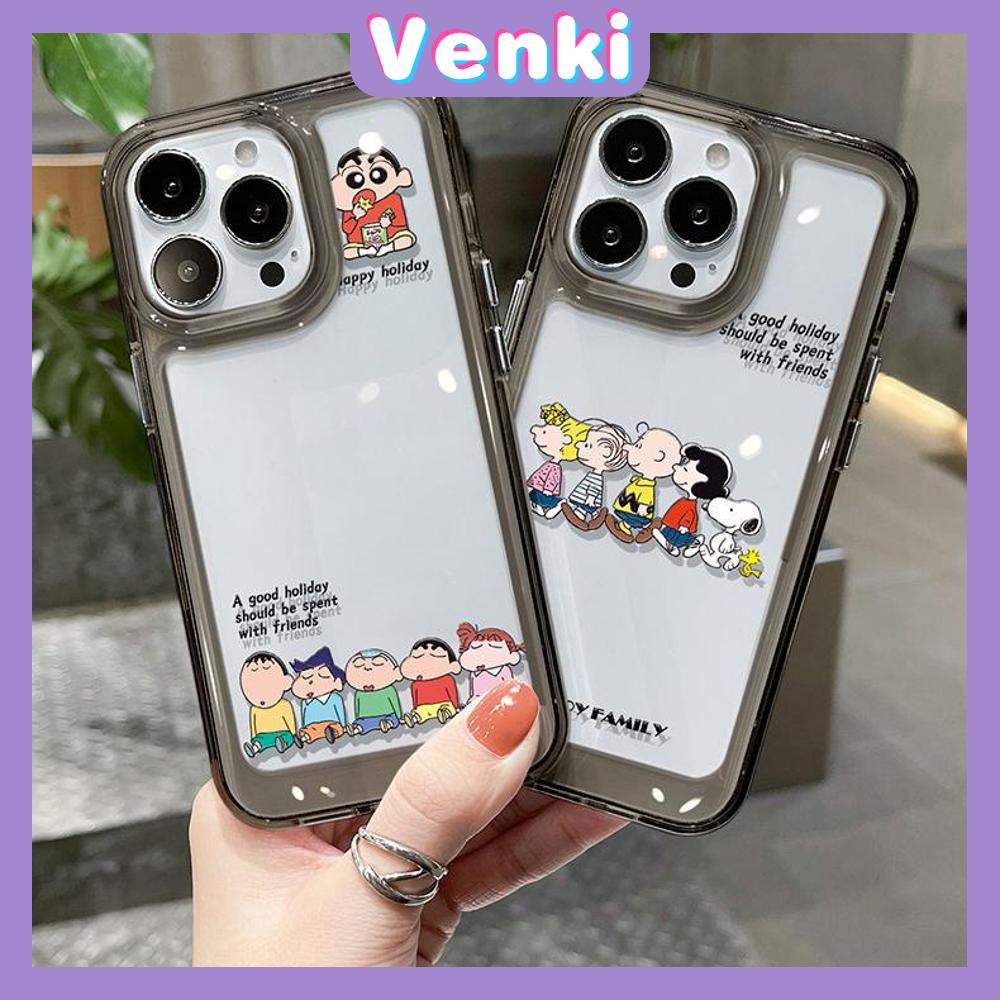 iPhone Case HD Acrylic High Quality Hard Case Clear Case Metal Button Protection Camera Shockproof Cartoon Cute Compatible For iPhone 14 Pro Max 14 Plus 13 Pro Max 12 11 XR 7Plus