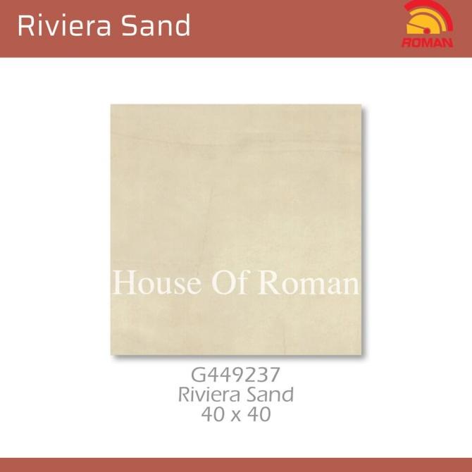 KERAMIK LANTAI ROMAN KERAMIK Riviera Sand 40x40 G449237 (ROMAN House of Roman)