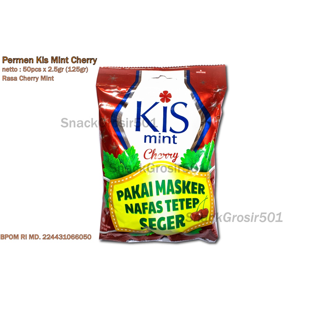 

Permen Kis Mint Cherry 125g