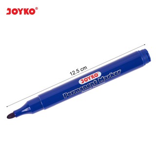 Spidol Permanen Biru JOYKO Bonus Refill Permanent Marker PM-34RF