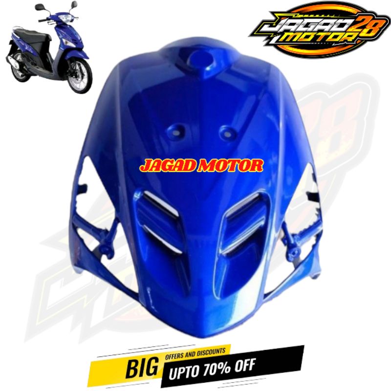 Tameng Depan Yamaha Mio Sporty Mio Lama Biru / Dasi Depan Yamaha Mio Sporty Mio Lama Biru / Panel Depan Yamaha Mio Sporty Mio Lama Biru / Panel Tameng Dada Depan Yamaha Mio Sporty Mio Lama Biru