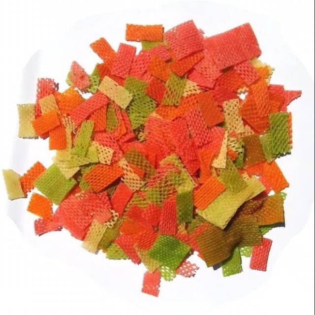 

Kerupuk Taro Mentah Warna Warni Renyah