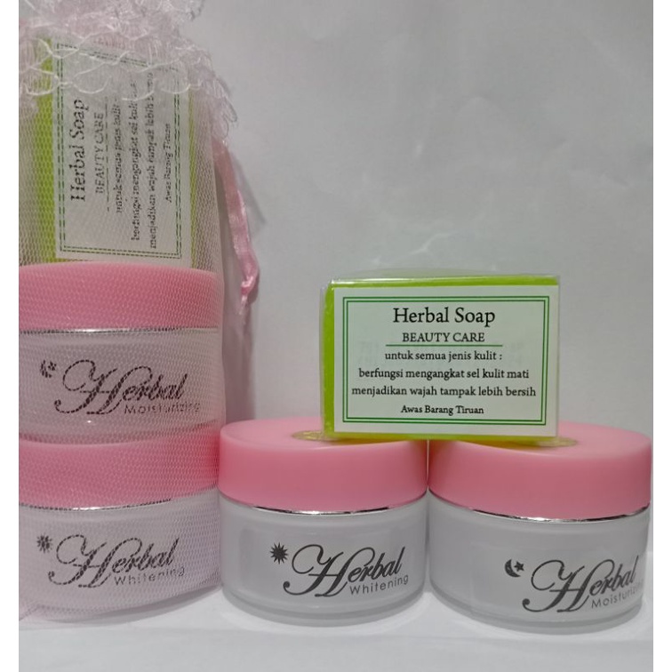 Cream Herbal Algae Original Hologram (Pink)