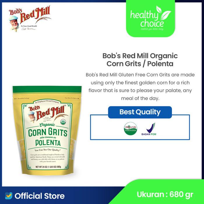 

Bob'S Red Mill Organic Corn Grits / Polenta 680 Gr 059