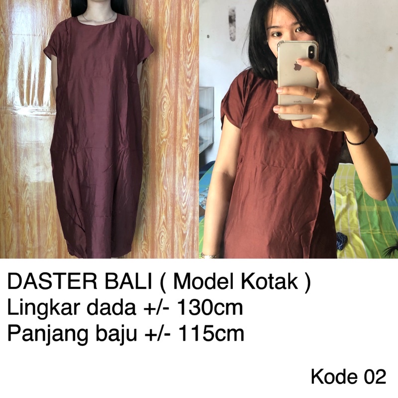 Daster Bali Polos