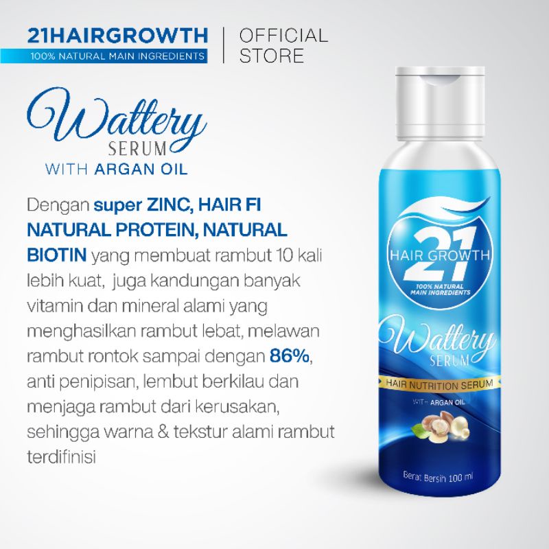 Perawatan Rambut Professional - Wattery Serum With Argan Oil