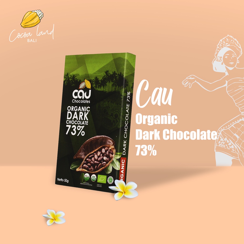 

CAU CHOCOLATES - Organic Dark Chocolate 73%