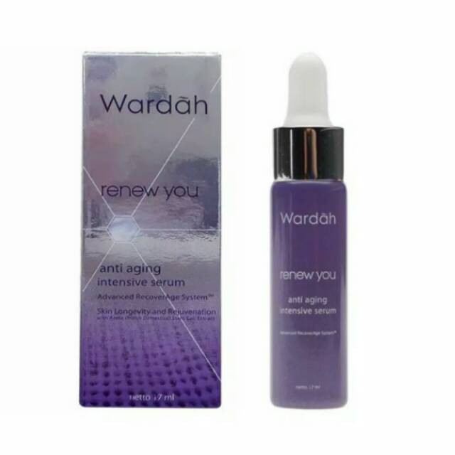 WARDAH RENEW YOU ANTI AGING INTENSIVE SERUM ( kemasan baru )