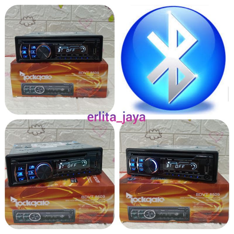 DVD mobil Rockqate BDVT 8509 single din