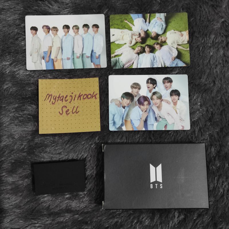 pop up bts standee photocard set unselaed