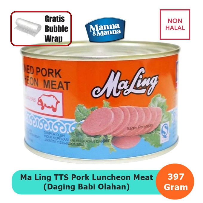 

MaLing Ma Ling TTS - Daging Babi Olahan 397 Gram (NON HALAL)