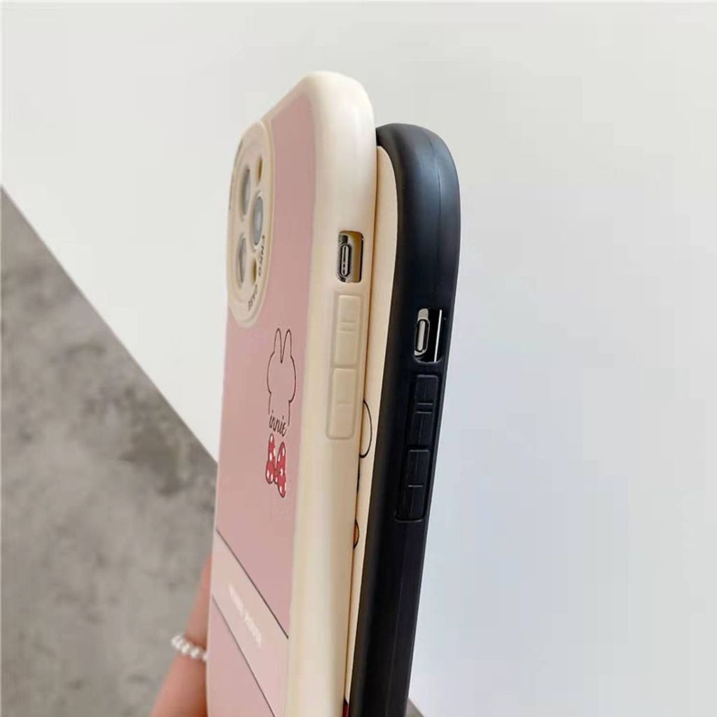 Soft Case Silikon Bulat Cover IPhone 12 13 11 Pro Max X Xs Max Xr 7 8 Plus Sxa1