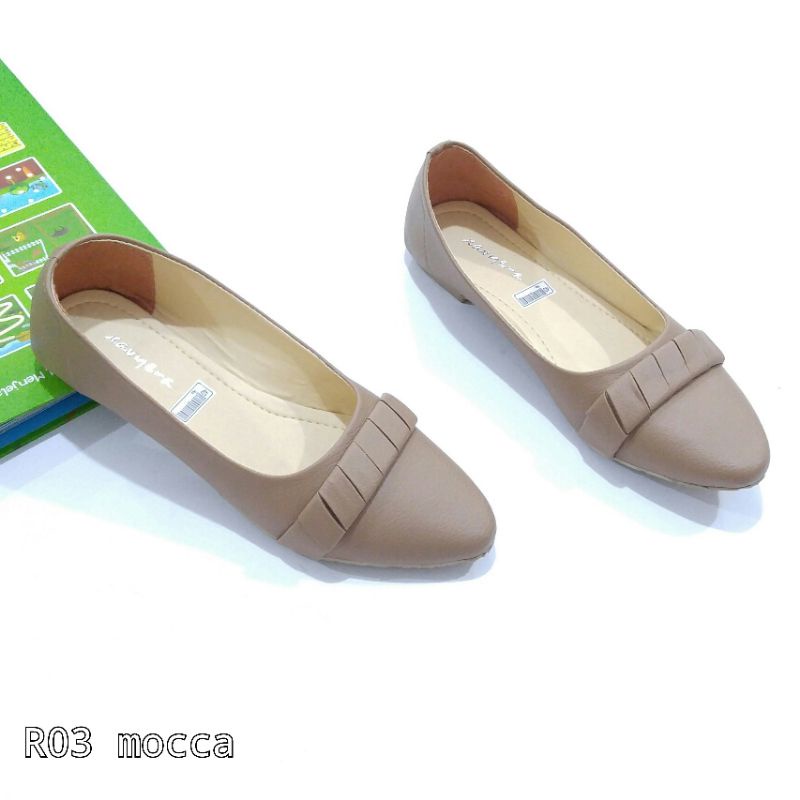 Borneo Sepatu Flat Ballerina Flatshoes Wanita BR03