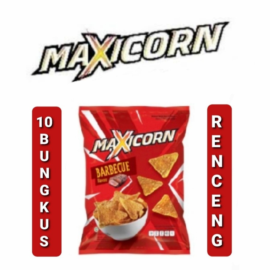 

Maxicorn Snack Barbecue 25G x 10 Bungkus