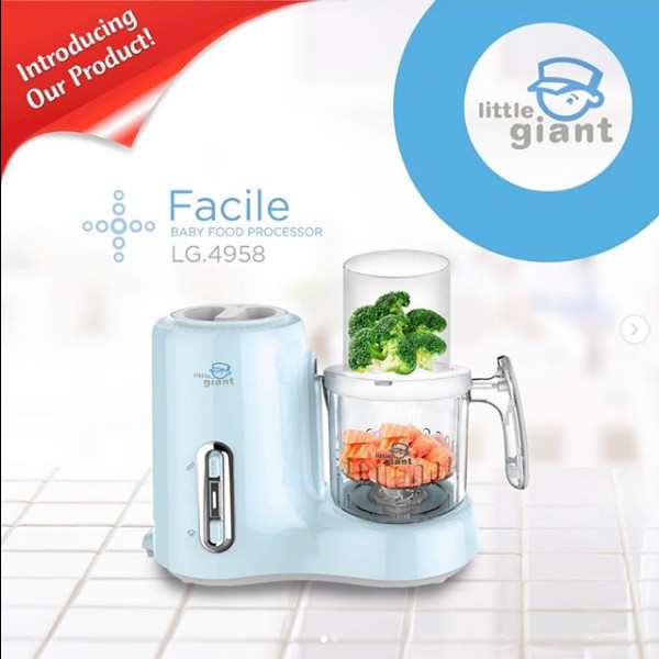 LITTLE GIANT Facile Baby Food Processor
