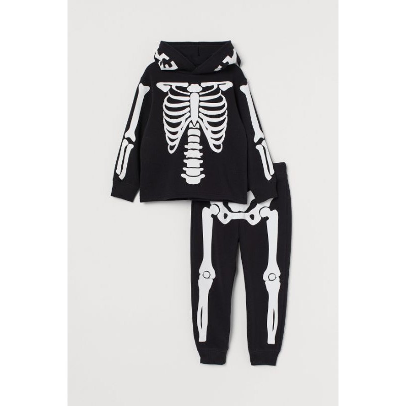 Sweater skeleton halloween H&M