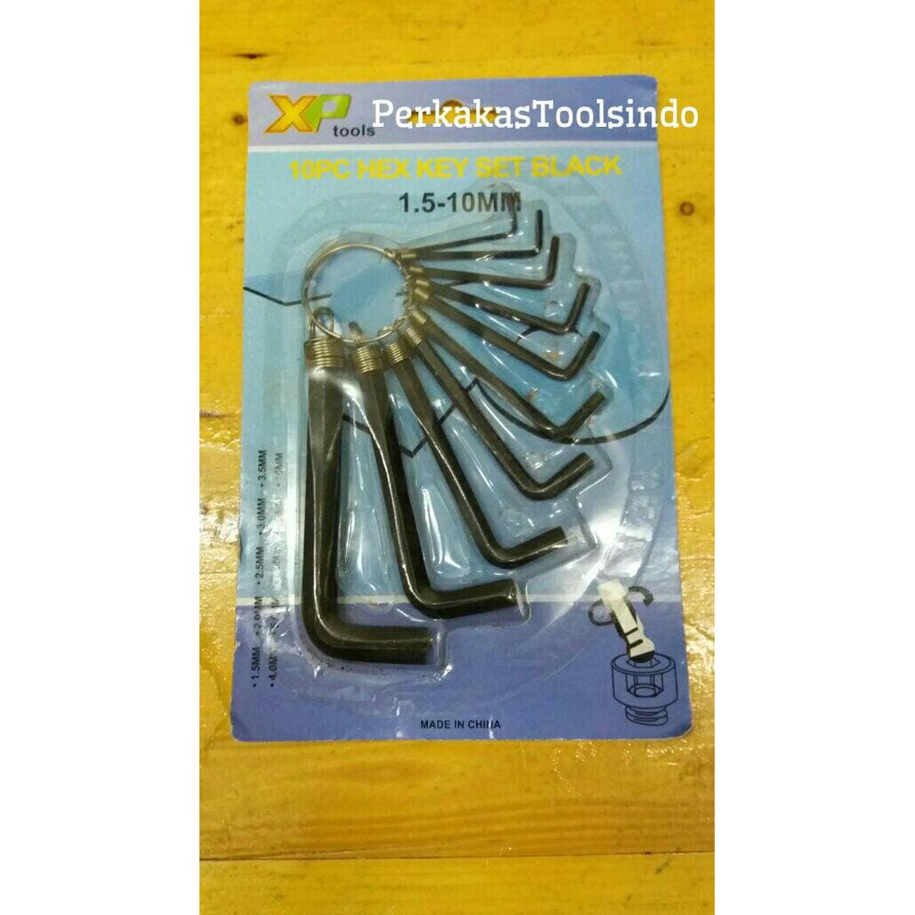 Kunci L Set 1.5-10mm XP TOOL - tool awet