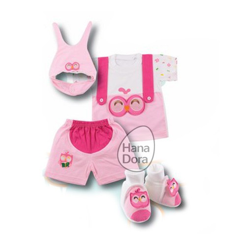 Kiddy Baby Set KD11154 - Set Pakaian Bayi / Kado Lahiran