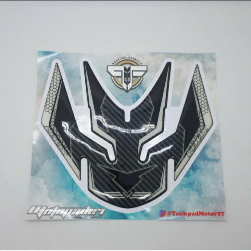 Stiker Sticker Resin Timbul Fender Spakbor Depan All New Nmax 2020 Top