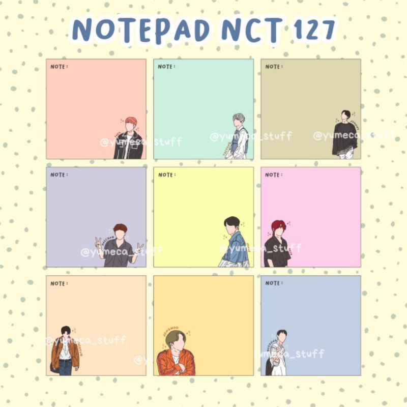 

NOTEPAD eNCiTi 127 KPOP
