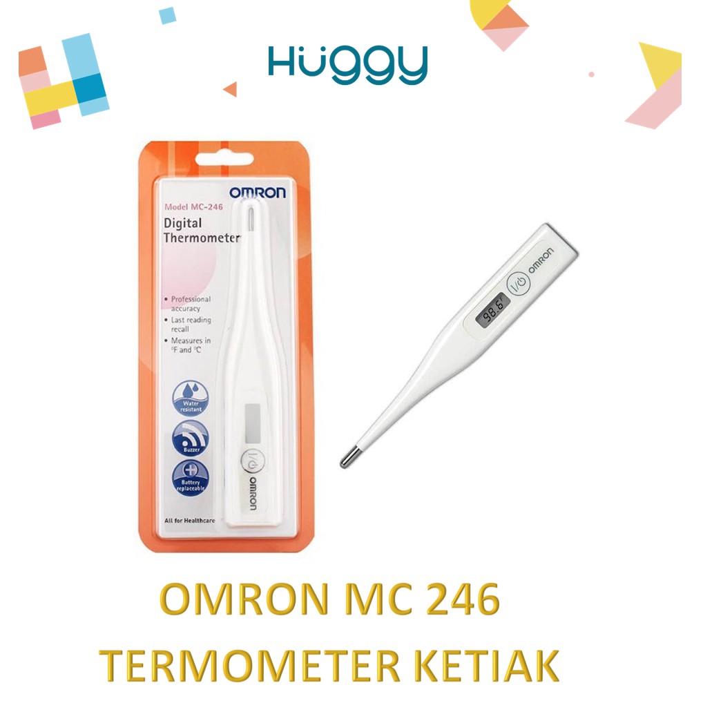 Omron MC246 MC-246 MC 246 Termometer Digital Thermometer Alat Pengukur Suhu Badan