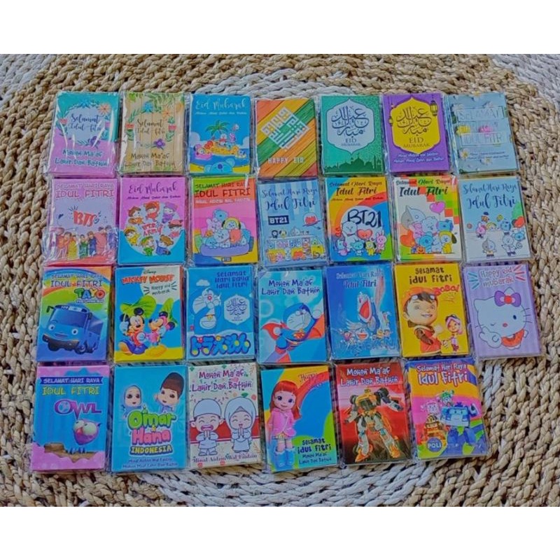

amplop pebaran per pack