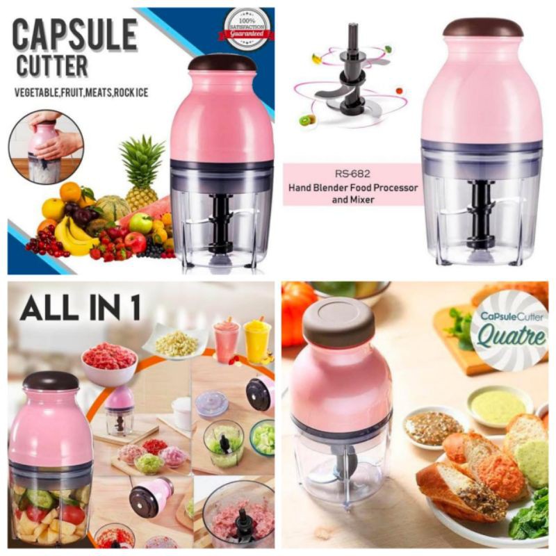 blender kapsul cutter 4 mata pisau