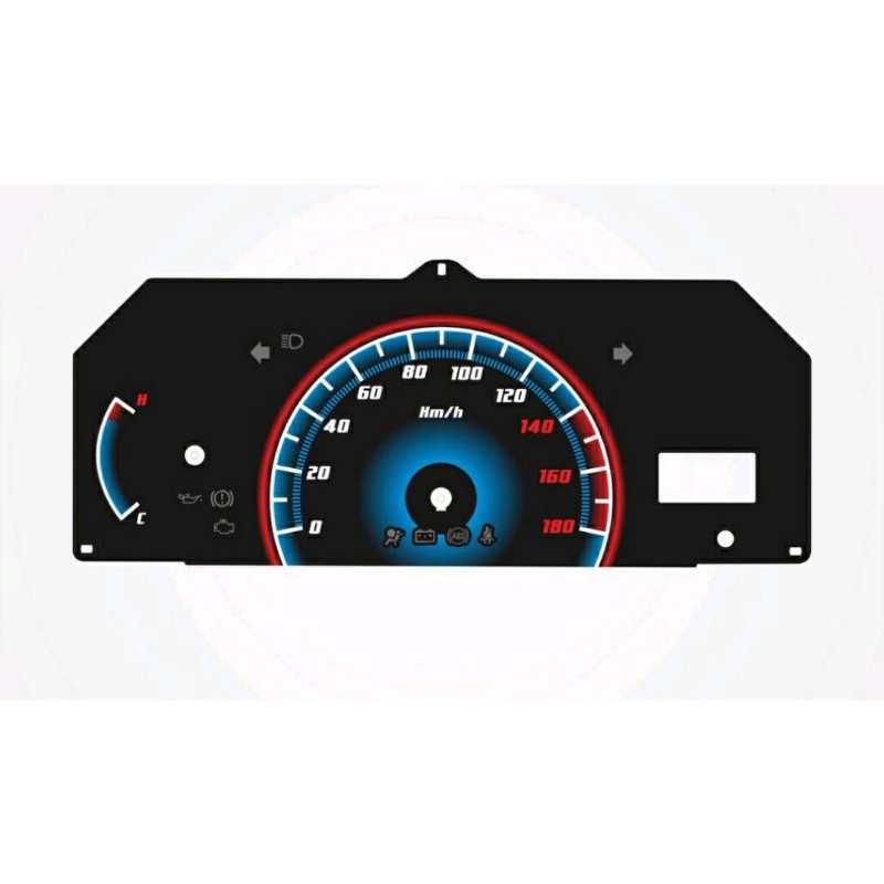 Papan panel Speedometer|Spidometer custom Grandmax Pickup/Minibus
