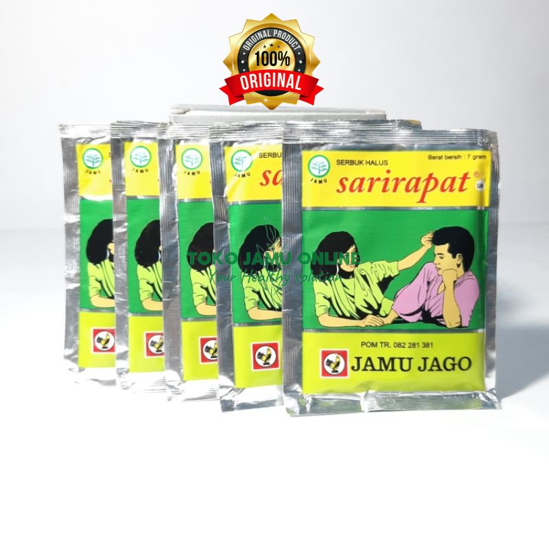 

Jamu Sari rapat Jago Kewanitaan -Memelihara Kesehatan Mengurangi Bau Badan (Isi 10 Sachet)